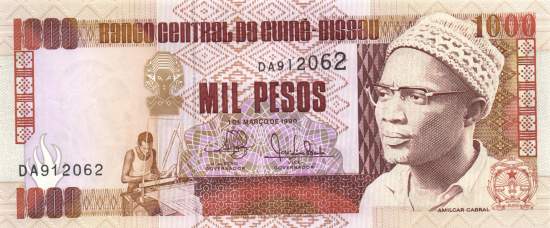 1000 Pesos 1.3.1990